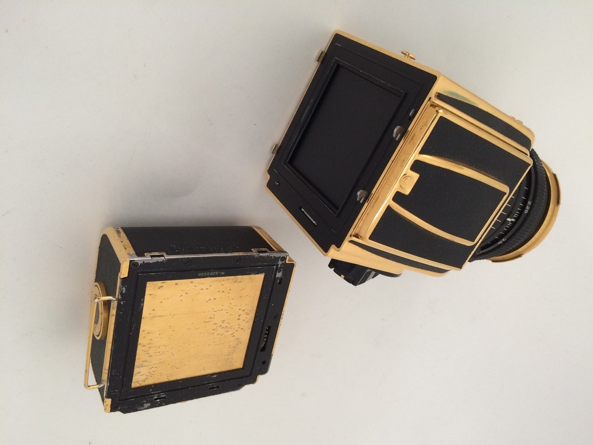 Vintage HASSELBLAD 2000FC/M GOLD 100 YEARS IN PHOTOGRAPHY Vintage HASSELBLAD 2000FC/M GOLD 100 YEARS IN PHOTOGRAPHY