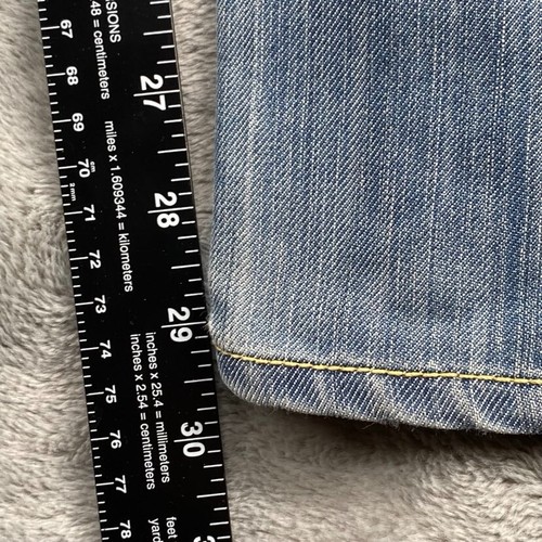 Pantalones de mezclilla Levis 514 para hombre talla 29 x 30 ajustados rectos azul mezcla de algodón - Imagen 6 de 9