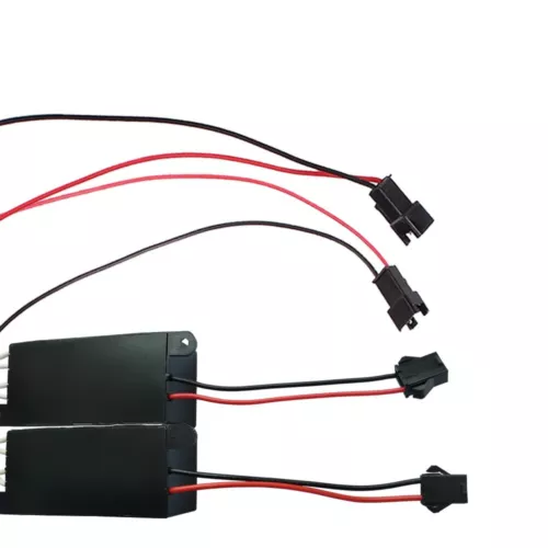 2x Spare Inverter Ballast For CCFL Angel Eyes Halo Rings Kits 4-outputs Female - Picture 11 of 13
