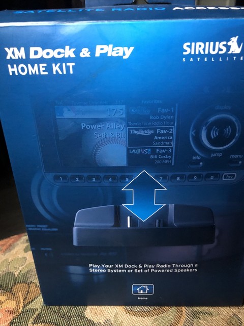 Sirius XADH1 For XM / For Sirius Home Satellite Radio Receiver New Open Box Sirius XADH1 For XM / For Sirius Home Satellite Radio Receiver New Open Box
