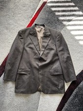 Oscar De La Renta Chocolate Wool Sportcoat 42R