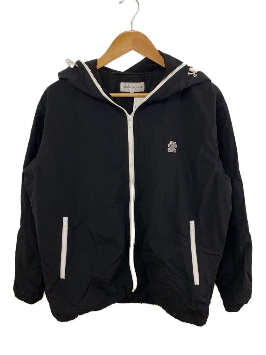 BLACKEYEPATCH NYLON JACKET OG LABEL HOODED TRACK L Black BLACKEYEPATCH NYLON JACKET OG LABEL HOODED TRACK L Black