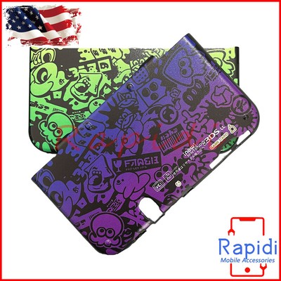ニンテンドーNEW3DS ブラック スプラトゥーンカバー 0809_1018 ニンテンドーNEW3DS ブラック スプラトゥーンカバー 0809_1018