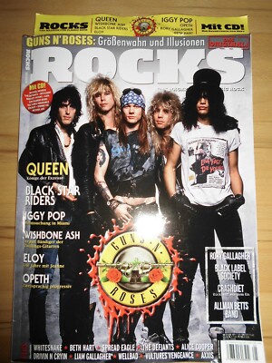 Rocks 5/2019 Queen Guns n Roses Iggy Pop Eloy Wishbone Ash Opeth Whitesnake 