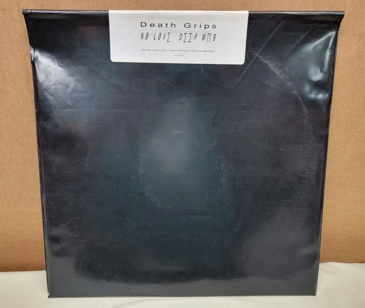 Original 2013 Death Grips "No Love Deep Web" (Pirates Press) LP - Harvest,  NM 