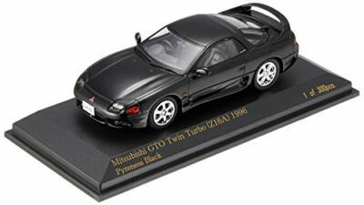 CARNEL 1/43 Mitsubishi GTO Twin Turbo Z16A 1996 Black Miyazawa