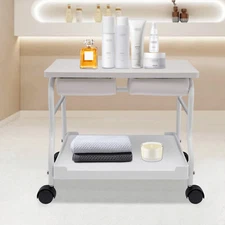 Nail Foot Bath Spa Portable Foot Bath Trolley for Pedicure Manicure Massage