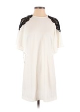 NWT Ali & Jay Lace Accent White Dress Women's Size XS 