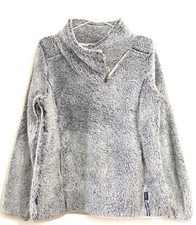 Patagonia Vintage Teddy Fleece Zipped Asymmetric Collar With Kangaroo Pocket Sml