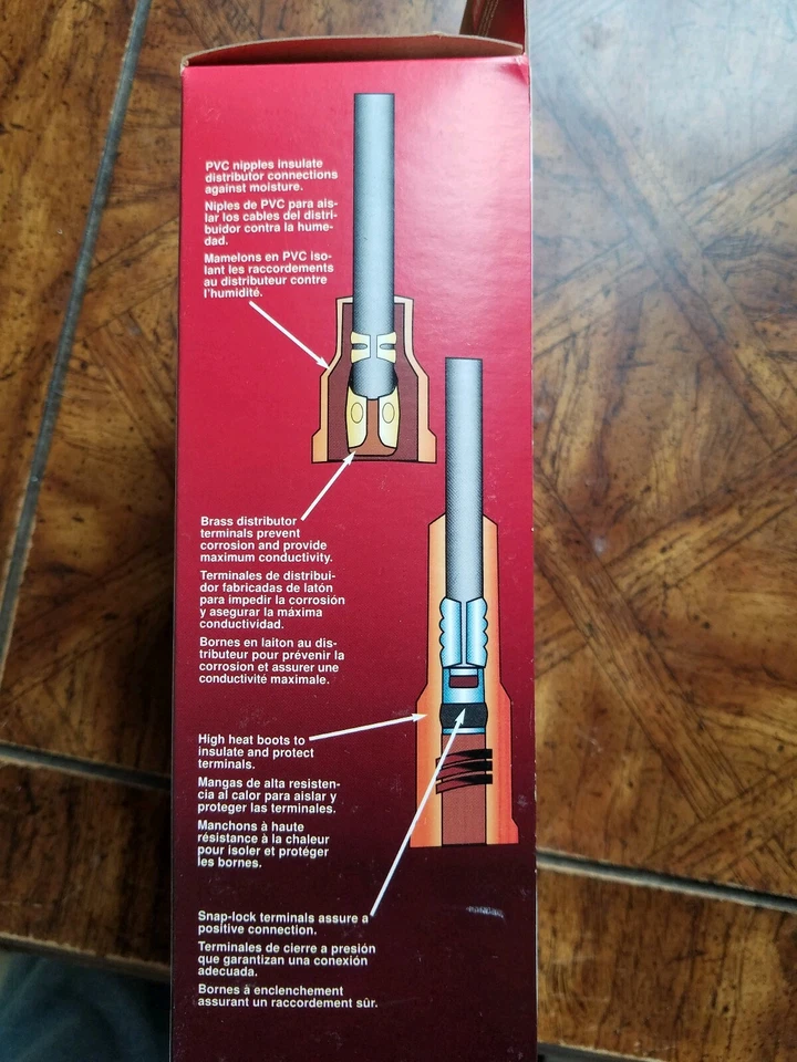 Juego de cables de bujías Federal Parts 2616, NUEVO Foto 3 de 4