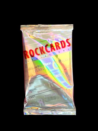 Tarjetas Rock Metal Rock Series One 1991 vintage 4 paquetes sellados sin abrir - Imagen 2 de 7