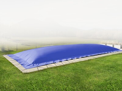 Aufblasbare Poolabdeckung Poolplane rechteckig aus LKW Plane 670 g/m²(Lagerware)