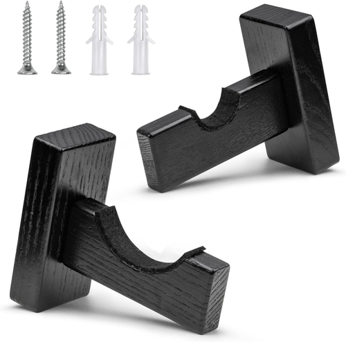 Soporte de pared para bate de béisbol, soporte horizontal para bate de béisbol montaje en pared para exhibición - Imagen 11 de 12