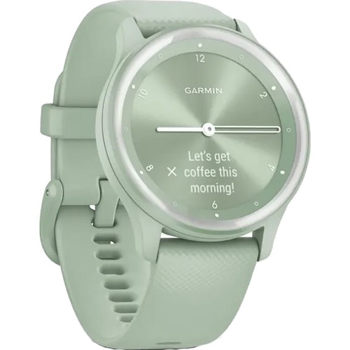 Garmin Vivomove Sport Green 32MB Bluetooth Smartwatch NEW - Picture 2 of 3