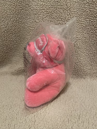Victoria's Secret Sleeping Beauty Bear Pink 9" Plush 2005 Limited Edition NEW - Picture 2 of 6