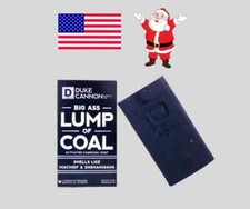 Duke Cannon Big Ass Lump Of Coal Big Brick of Soap for Men 10 oz  Made In USA