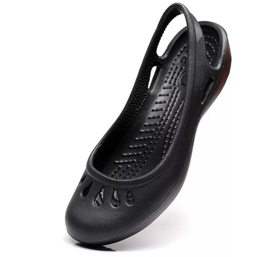 New croc Shoes women's Summer Flat Casual Sandals Garden Beach Shoes - Picture 19 of 34