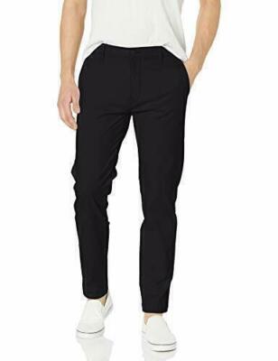 Men Levi's XX Chino Pants W33 X L32 Standard Tapered Stretch BLACK (4972)2
