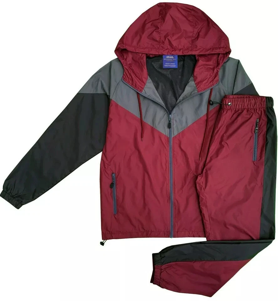 Men’s Lightweight Windbreaker Full Jogging Sweat suit Casual Active Workout Suit
Opens in a new wind