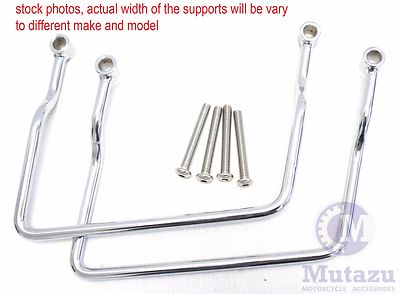 Mutazu Soft Saddlebag supports brackets Kawasaki Vulcan VN1500 1500 Classic 96-