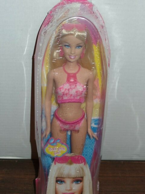Barbie in A Mermaid Tale Blonde Doll Pink Bikini Bath Play 2009 R4199 NEW