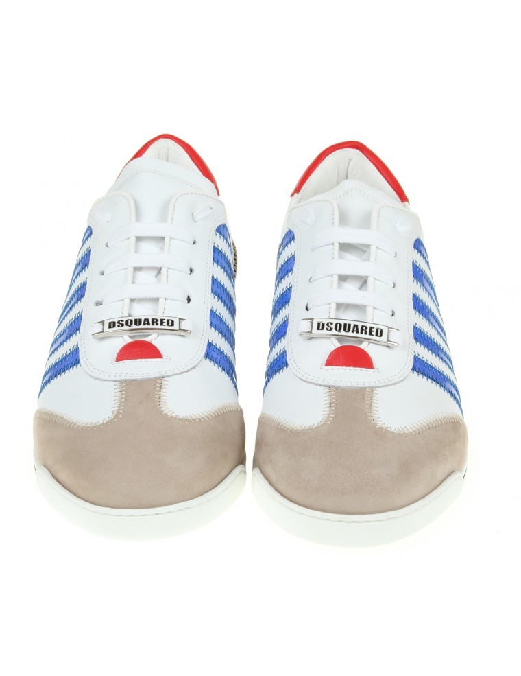 スニーカー D SQUARED2 SNEAKERS \nCROSTA+VITELLO (SNM0364 14170001M2969) DSQUARED ² New Running Sneakers MEN'S Man Shoes Herrenschuhe