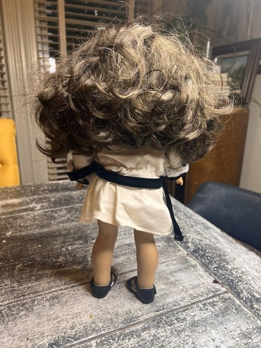 American Girl Doll Samantha 1914 with White/Black Coat Outfit & Accessories - Picture 7 of 17