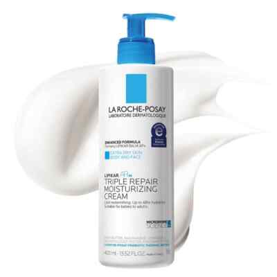 La Roche-Posay Lipikar Ap+M Triple Repair Moisturizing Cream 13.52oz/400ml New