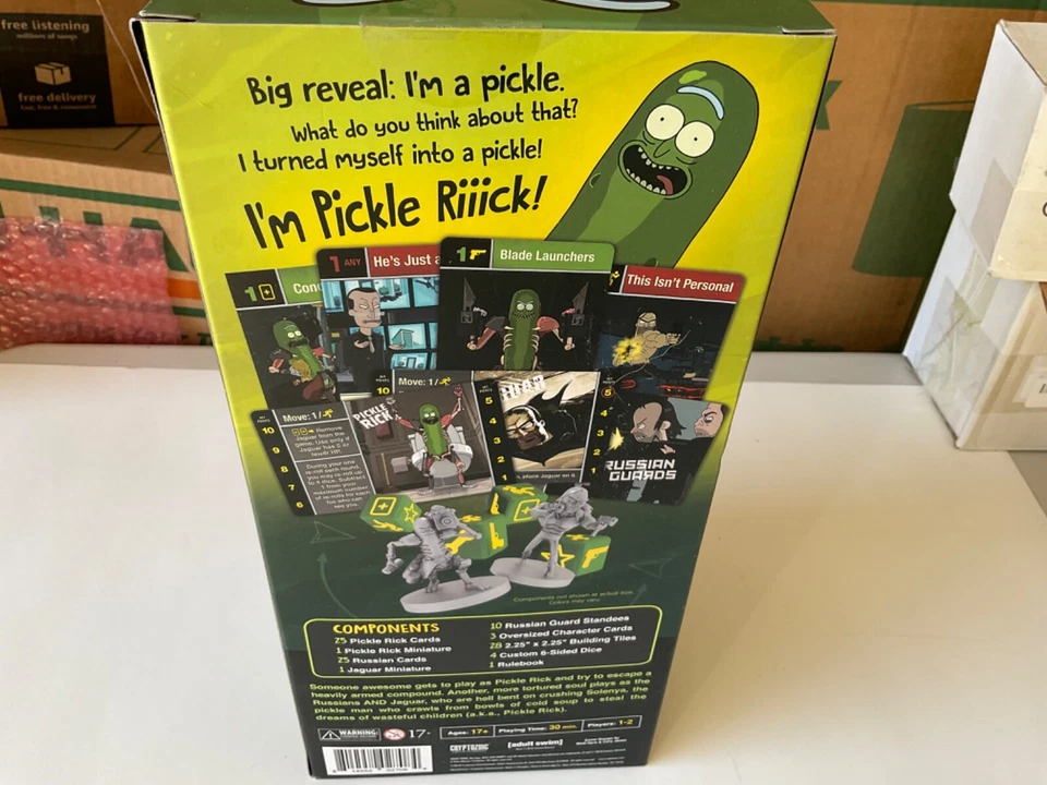Rick & Morty: The Pickle Rick Game Adult Swim Cryptozoic Entertainment - Image 2 of 4