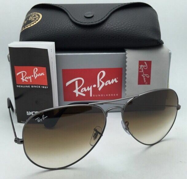 New Ray-Ban Sunglasses LARGE METAL RB 3025 004/51 55-14  display picture 1