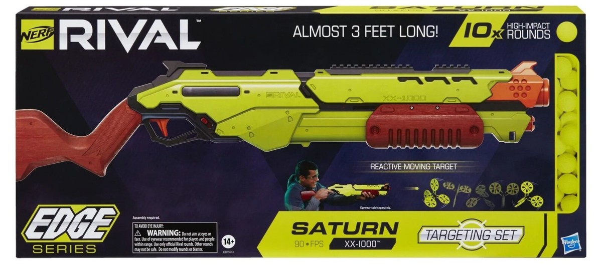 ナーフNERF RIVAL EDGE サターン と ジュピタ, 2丁セット ナーフNERF RIVAL EDGE サターン と ジュピタ, 2丁セット - メルカリ