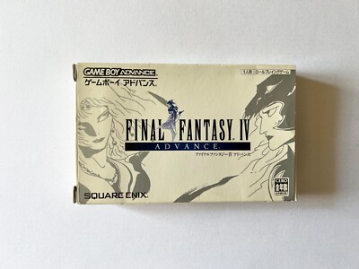 GBA Final Fantasy 4 IV Game Boy Advance Nintendo Square RPG