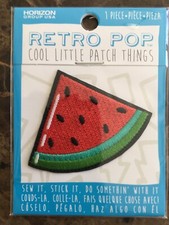 Watermelon Iron-On Sew-On Embroidered Applique Retro Pop New