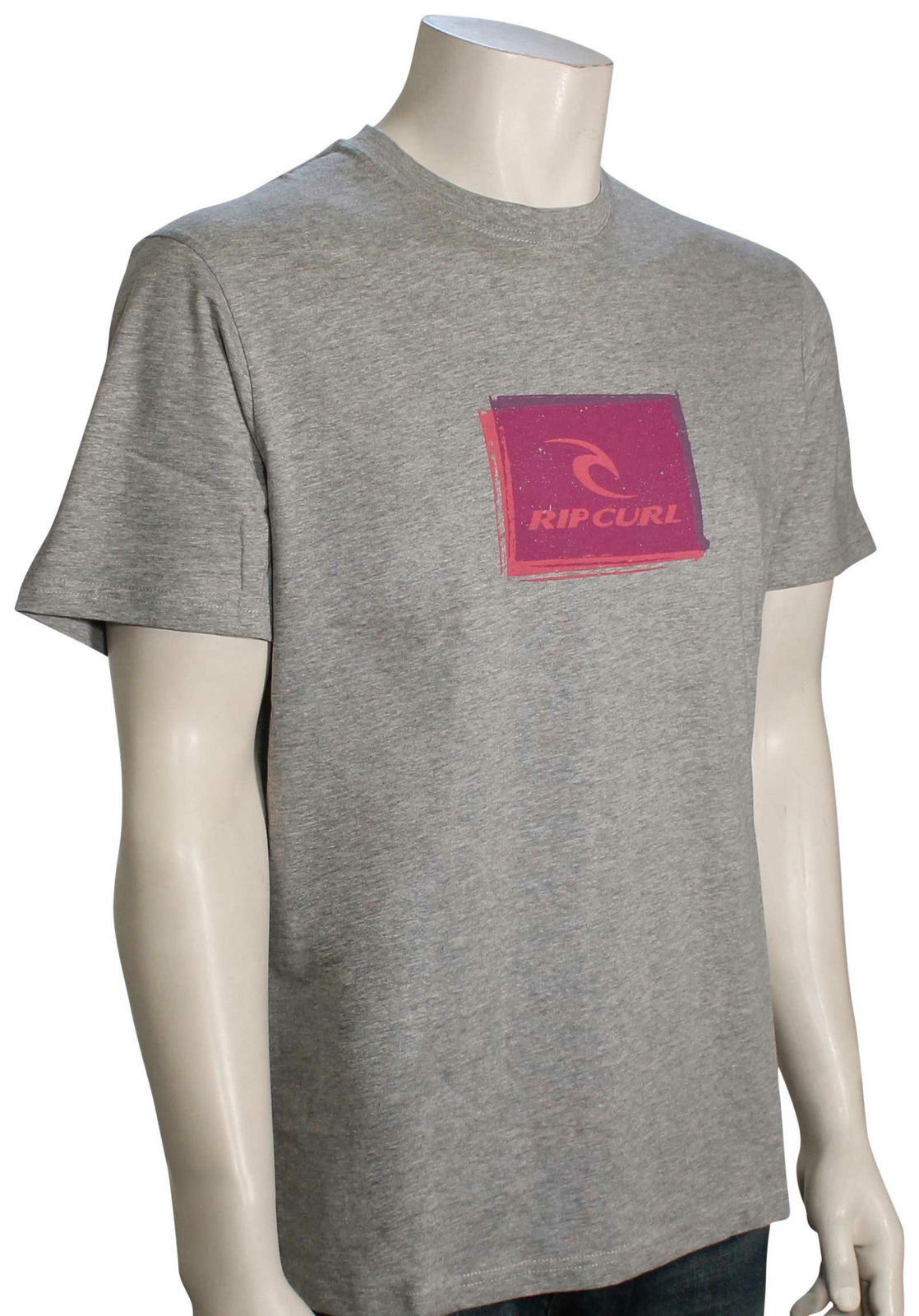 Футболка Rip Curl Corp Icon — серый марль — новинка