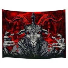 Satan the devil of hell Wall Art Posters Fabric WITHOUT FRAME