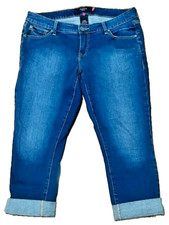 Torrid Crop Sophia Rapids Skinny Jeans Light Wash 4X 26 34829