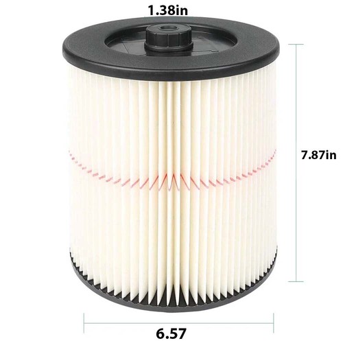 10x 17816 Filter Ersatz für Handwerker für Ladensauger Nass Trockensauger Waschbar - Bild 2 von 12
