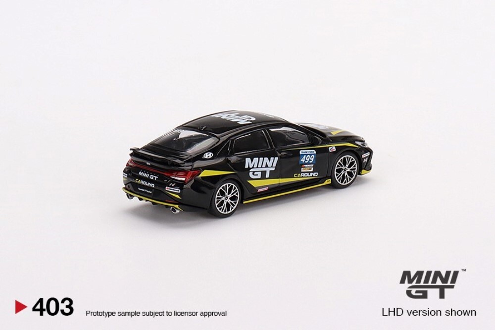 ミニカー MINI GT Hyundai ELANTRA N #499 403 Mini GT 1:64 Hyundai Elantra N #499 Caround Racing Hyundai N