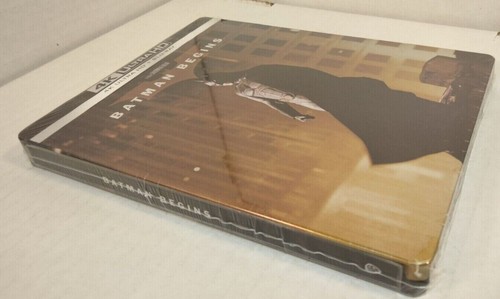 Batman Begins 4K UHD/Blu-ray Steelbook - EU IMPORT - NEW (Sealed) - Box SHIPPING - Picture 10 of 11