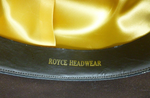 Vintage Mallory Trail Ridge Men's Brown Dynafelt Fur Blend Western Cowboy Hat - Picture 10 of 12