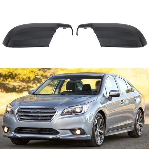 A Pair View Mirror Lower Cover Cap Black Fit For Subaru Legacy Outback 2015-19 - Picture 3 of 19
