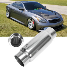 3 Inletoutlet 12 Long Exhaust Muffler Resonator Weld-on For Infiniti G37 G35