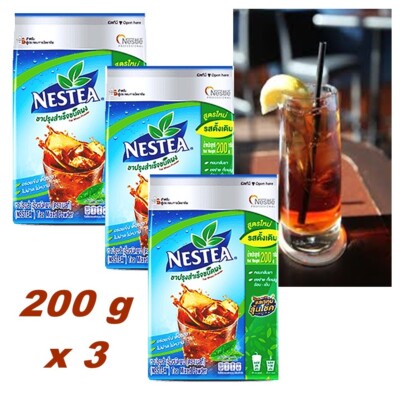 3x 200g Nestea Unsweetened 100% New formula Original flavor  Instant IceTea Mix