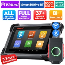 Vident iSmart800Pro BT All System Diagnostic Scanner Bi-Directional Control OBD2