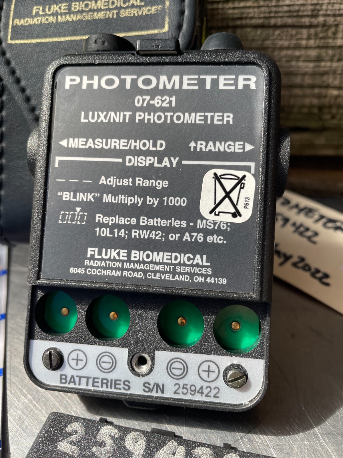 Kit Fotometro YSI Modello 9800 – YPT980 Nuovo Da UK