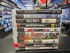 PS3 Playstation 3 Game Lot x10 Grand Theft Auto IV Lego Avengers Just Cause 2