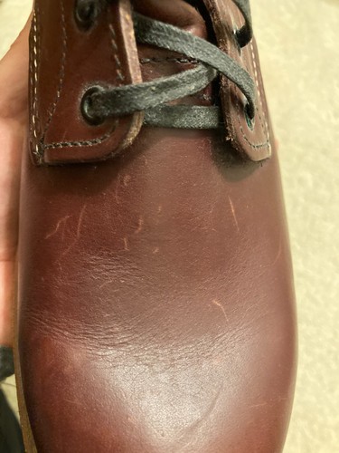 Red Wing Beckman Boots 6 inch Black Cherry Featherstone Mens 11.5 - Picture 5 of 12