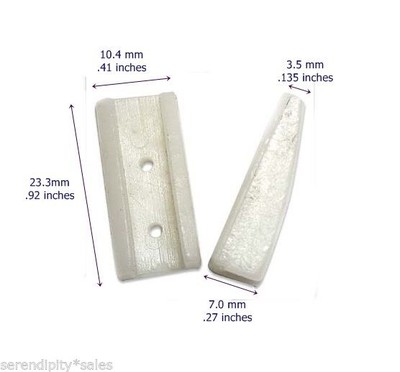 Replacement TIPS for BeadSmith NYLON JAW Flat Nose PL550 PLIERS (tips = PL551)