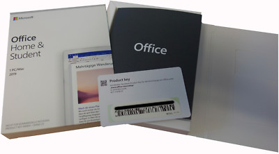 MS Office 2019 Home & Student multilingual | 1 PC / Mac | Dauerlizenz | Box | DE