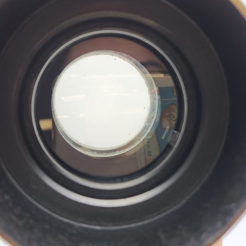 Antique Beseler Darlot Petzval Brass Lens Approx. 9" 229mm F4.2 - 5x7 - France - Picture 10 of 10